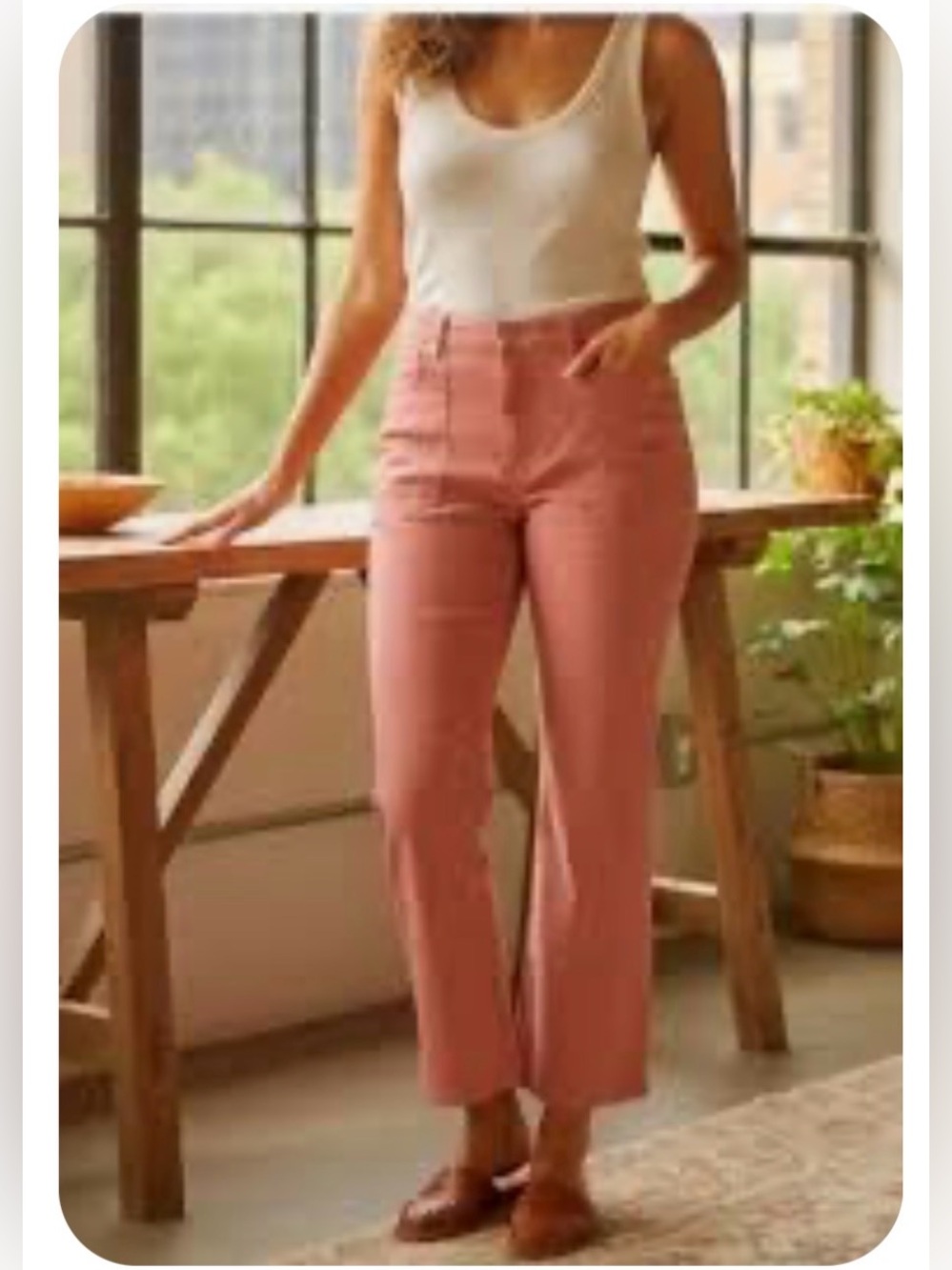 Joie Coral Straight-Leg Jeans